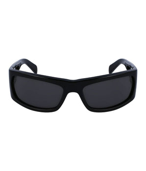 Ferragamo Black Acetate Sunglasses