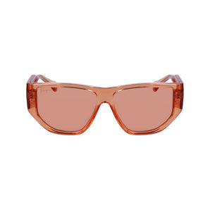 Ferragamo Orange Injected Sunglasses