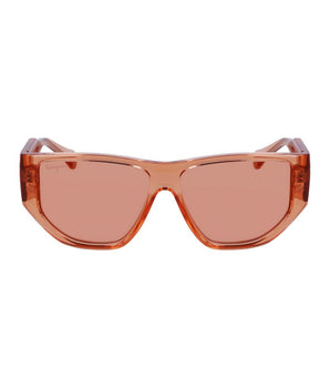 Ferragamo Orange Injected Sunglasses