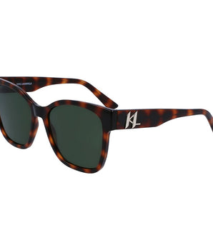 Karl Lagerfeld Brown Injected Sunglasses