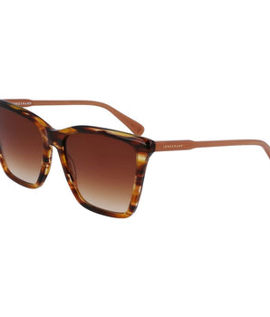 Longchamp Brown Acetate Sunglasses
