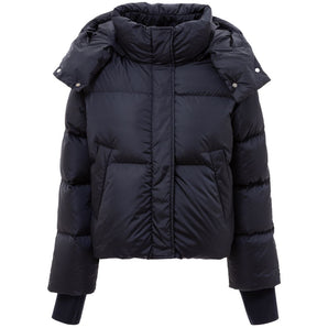 Add Blue Polyamide Jackets & Coat