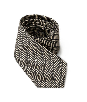 Giorgio Armani Black And White Silk Ties &amp; Bowty