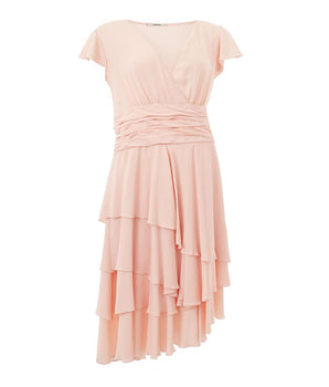 Lardini Elegant Pink Acetate Dress