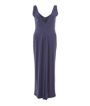 Lardini Blue Viscose Casual Dress