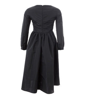 Lardini Elegant Black Polyester Dress