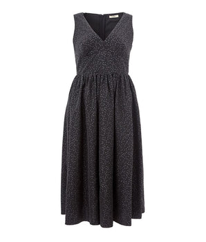 Lardini Elegant Black Polyethylene Dress