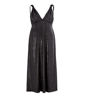 Lardini Elegant Polyester Black Dress