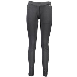 ASOCIACIÓN DE POLO DE EE. UU. Leggings de viscosa negros para mujer