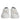 Dolce & Gabbana White Blue Logo Leather Portofino Sneaker Shoes