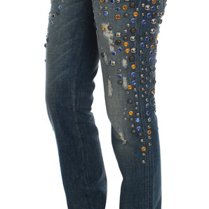 Dolce & Gabbana Enchanted Sicily Crystal Embellished Jeans