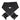 Dolce & Gabbana Black White Polka Dotted Silk Skinny Fringes Scarf