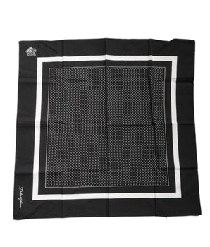 Pañuelo de algodón con lunares negros de Dolce &amp; Gabbana