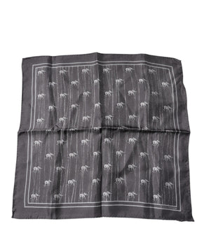 Pañuelo de fantasía con elefante marrón de Dolce &amp; Gabbana