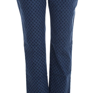 Dolce &amp; Gabbana Polka Dotted Capri Stretch Jeans