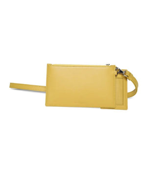 Lanvin "Sunshine Yellow Leather Men Wallet"