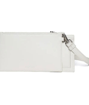 Lanvin Men's Wallet White Leather