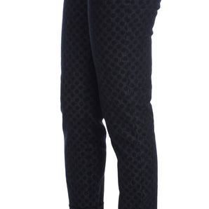 Dolce &amp; Gabbana Chic Polka Dotted Capris Jeans