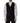 Dolce &amp; Gabbana Black Wool Formal Dress Men Waistcoat Vest