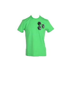 Bikkembergs Green Cotton T-Shirt