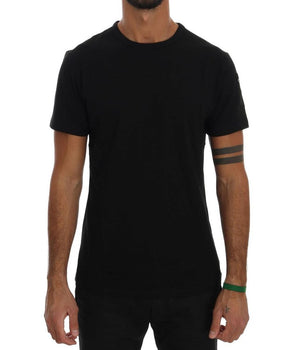 Daniele Alessandrini Black Cotton T-Shirt