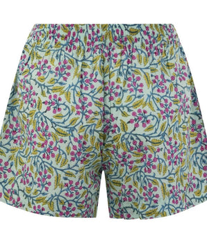 Pantalón corto de algodón verde MC2 Saint Barth