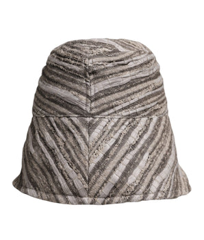 Dolce &amp; Gabbana Multicolor Stripes Cotton Bucket Cap