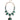 Dolce & Gabbana Gold Brass Pietre Oval Crystal Embellished Necklace