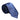 Dolce & Gabbana Blue Solid Silk Adjustable Necktie Tie