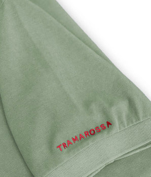 Tramarossa Green Cotton Polo Shirt