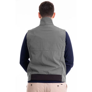 Refrigiwear Brown Polyester Men Vest