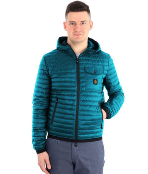 Refrigiwear Blue Nylon Men Jacket