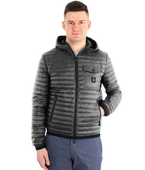Refrigiwear Gray Nylon Men Jacket