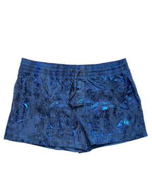 Dolce &amp; Gabbana Blue Nylon Beachwear Swim Shorts 2Pc Swimwear
