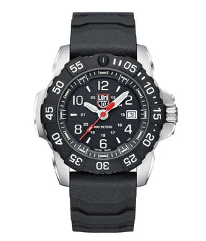 Luminox Black Rubber Sport Watch