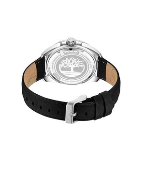 Timberland Black Leather Sport Watch