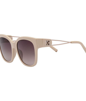 Escada Beige Metal Sunglasses