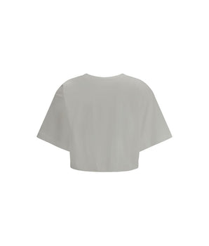 PINKO White Cotton T-Shirt