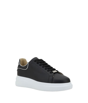 Philipp Plein Black Rubber Low Top Sneakers