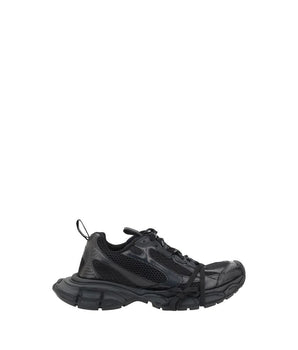 Balenciaga Black Rubber Athletic Sneakers