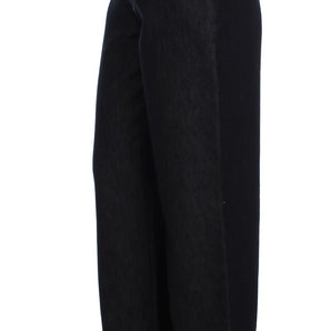 Dolce & Gabbana Chic High Waist Flare Jeans in Dark Blue