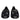 Dolce & Gabbana Black Logo Cotton Loafers Formal Dress Shoes
