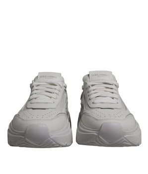 Dolce &amp; Gabbana White Daymaster Low Top Sneakers Shoes