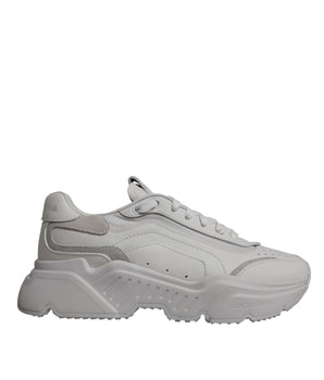 Dolce &amp; Gabbana White Daymaster Low Top Sneakers Shoes