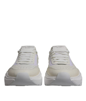 Dolce &amp; Gabbana White Daymaster Low Top Sneakers
