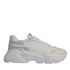 Dolce & Gabbana White Daymaster Low Top Sneakers Shoes