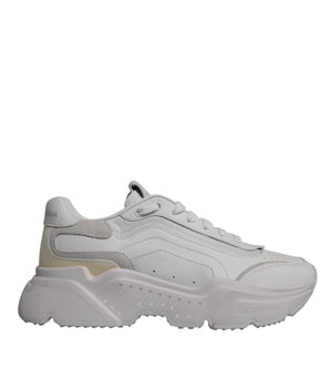 Dolce &amp; Gabbana White Daymaster Low Top Sneakers Shoes
