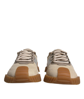 Dolce &amp; Gabbana Multicolor Lace Up Low Top NS1 Tennis Shoes