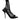 Dolce & Gabbana Black Tulle Stretch Heels Sandals Shoes