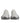 Dolce &amp; Gabbana White Silver Daymaster Low Top Sneaker Shoes